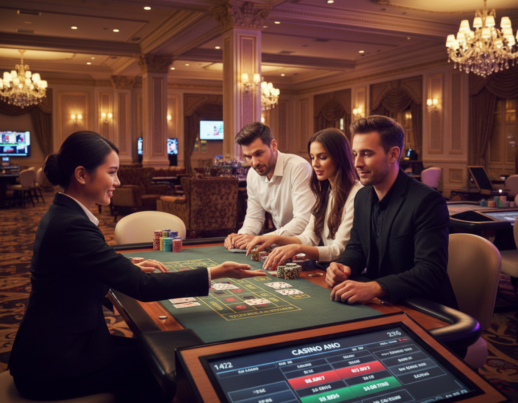 라이브바카라 실시간 딜러 게임 화면